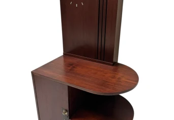 Art Deco Cabinet or Dry Bar with Clock, 1930s